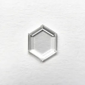 0.69ct 7.78x6.21x1.33mm VS2 G Hexagon Portrait Cut 19854-42