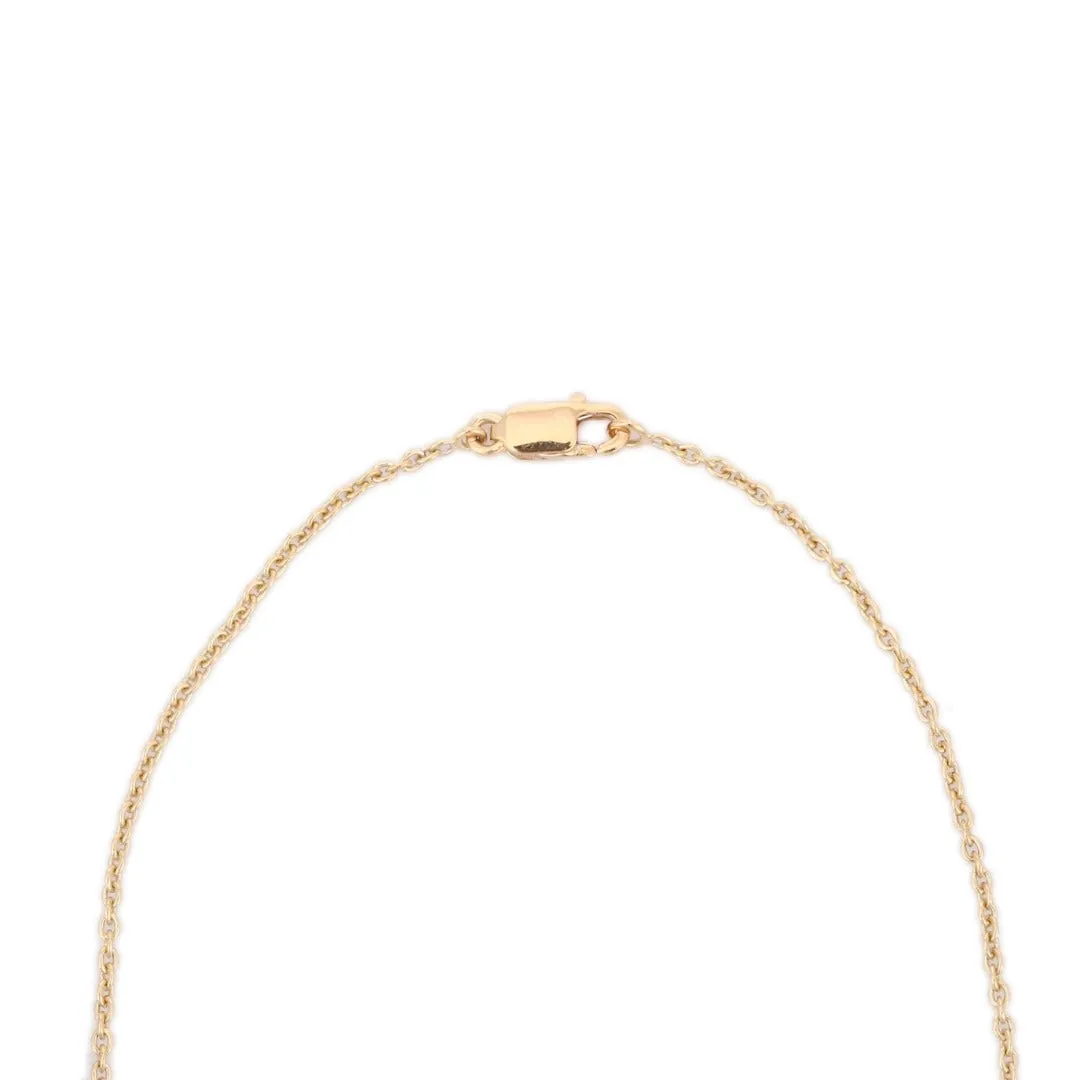 18K Gold Diamond Necklace