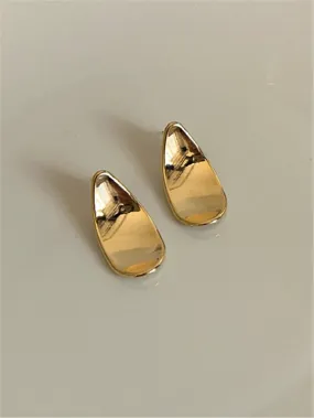 1pair Fashionable Geometric Irregular Shaped Stud Earrings SD