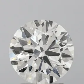 2.01-Carat Round Shape Lab Grown Diamond