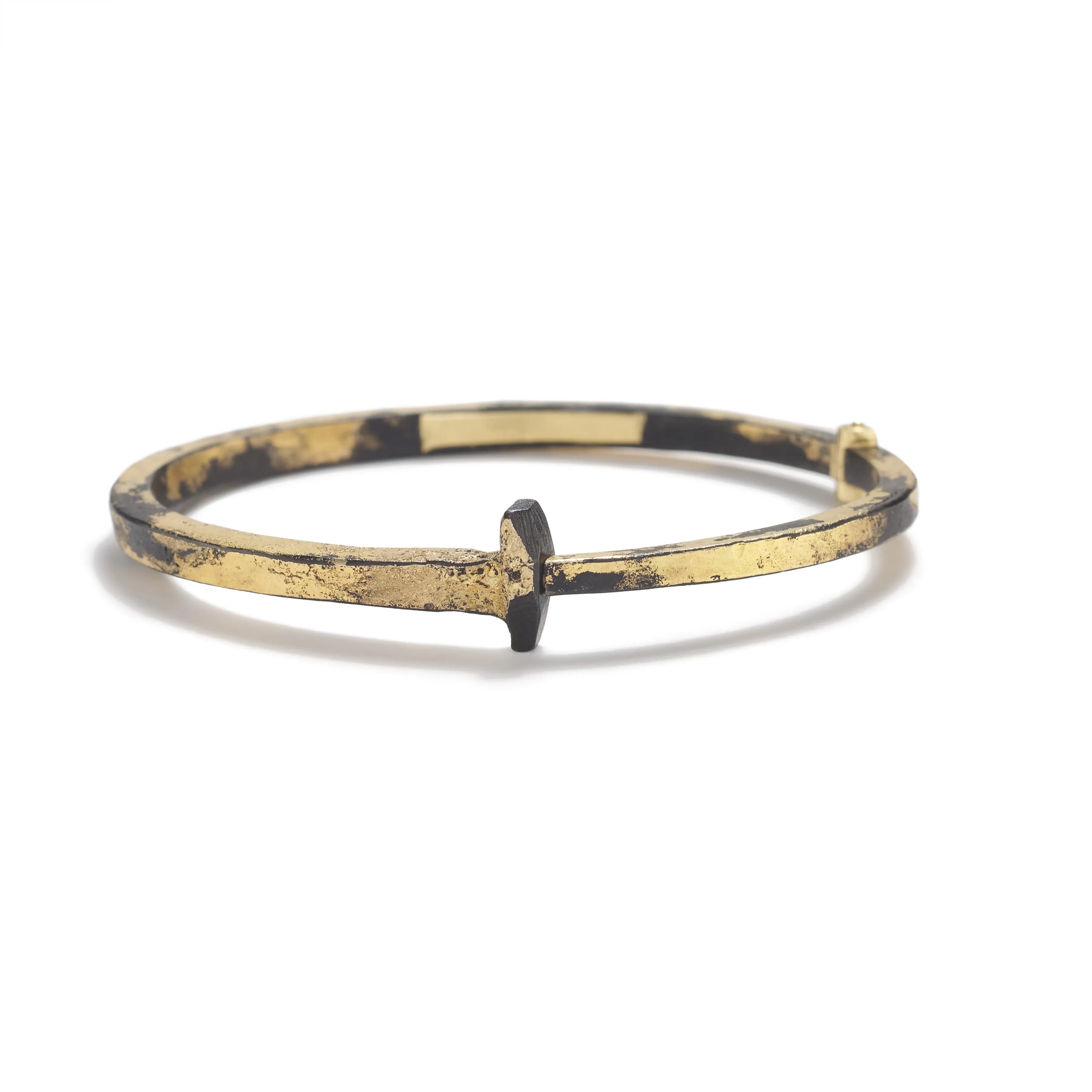 22K Dust Nail Bracelet