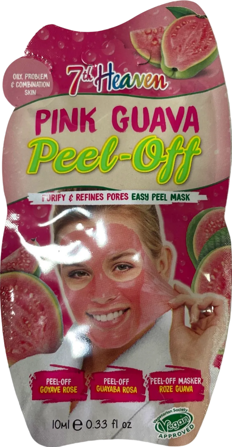 7th Heaven Pink Guava Peel-Off Mask 10ml