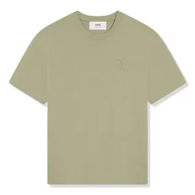 Ami Paris ADC Cotton Beige T Shirt