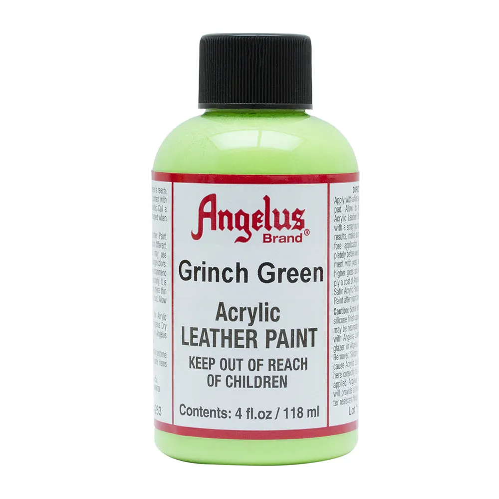 Angelus Grinch Green Leather Paint 071