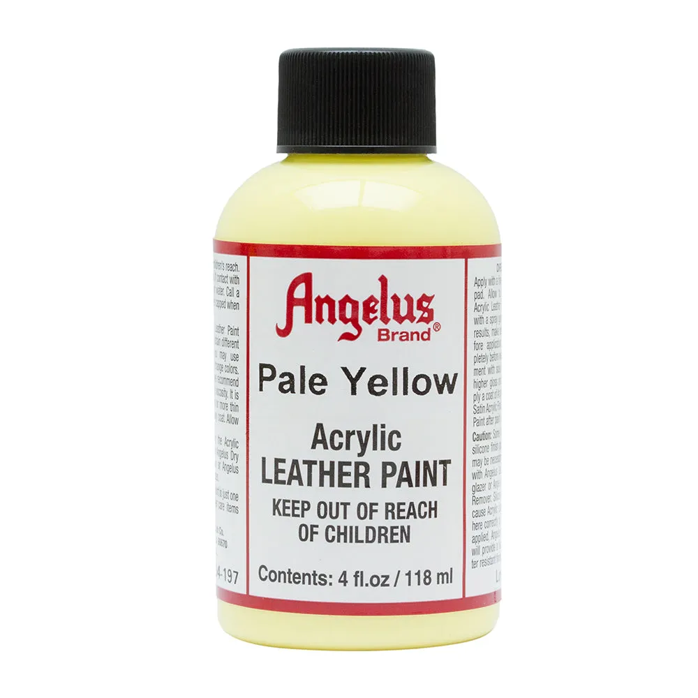 Angelus Pale Yellow Leather Paint 068