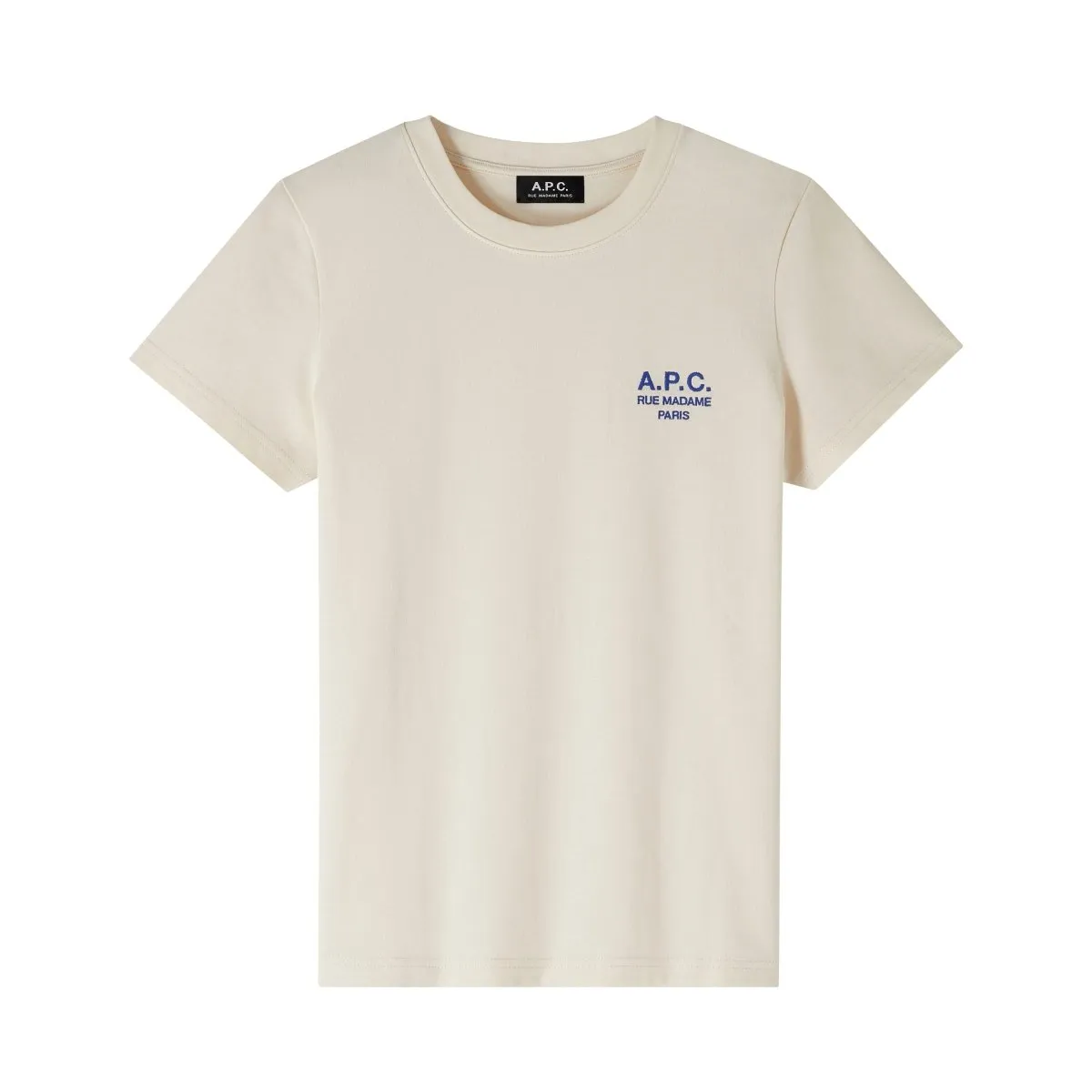 APC t-shirt denise BLANC CASSE/BLEU