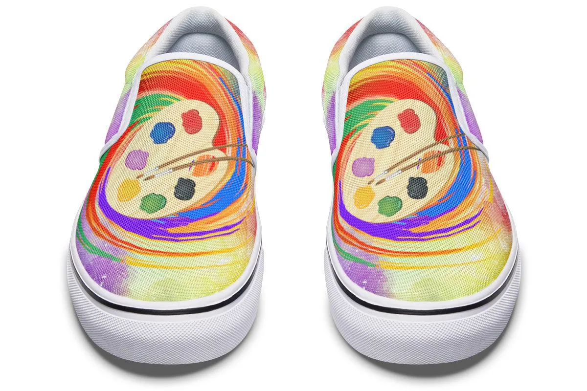 Artist Palette Slip-On Shoes