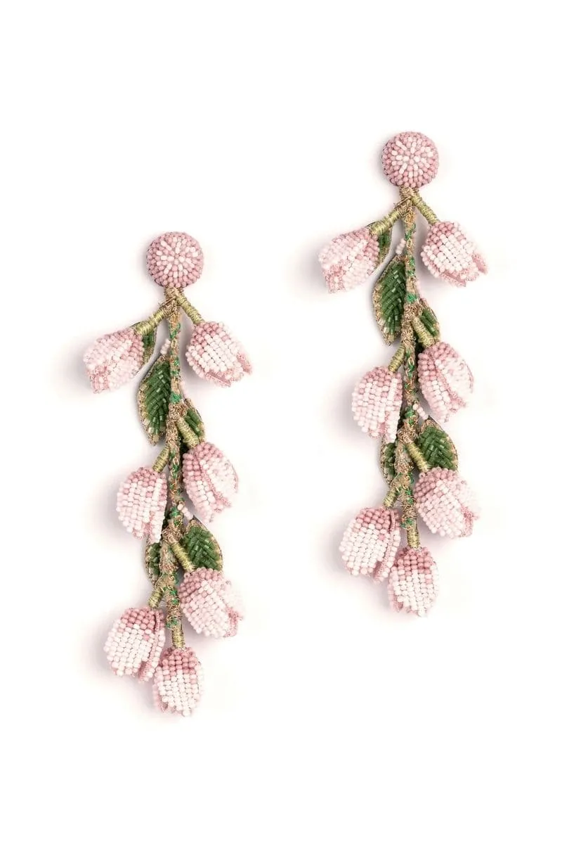 BABY PINK MADELIEF EARRING