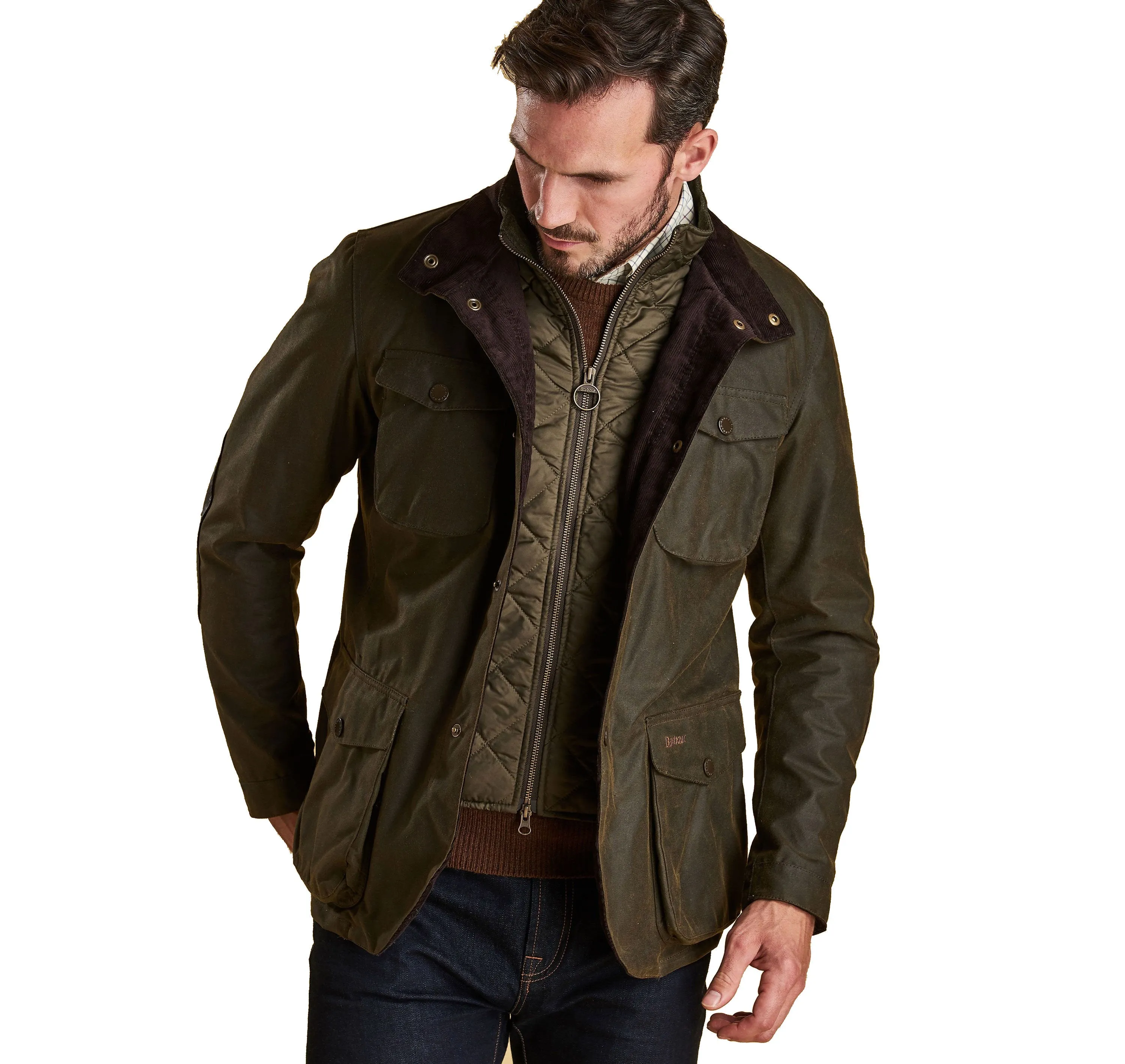 Barbour Men's Ogston Wax Jacket