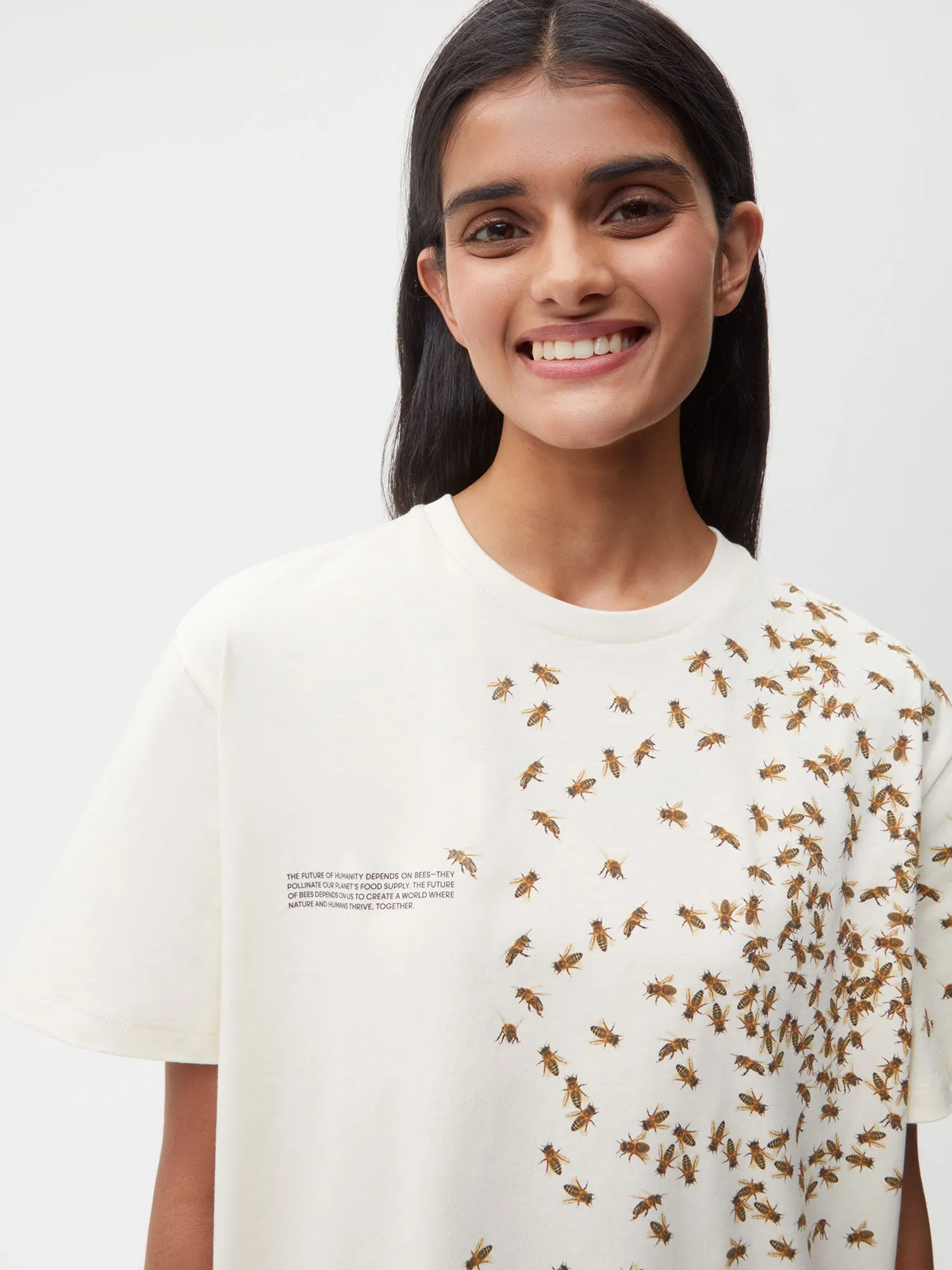 Bee The Change Organic Cotton T-Shirt—Undyed