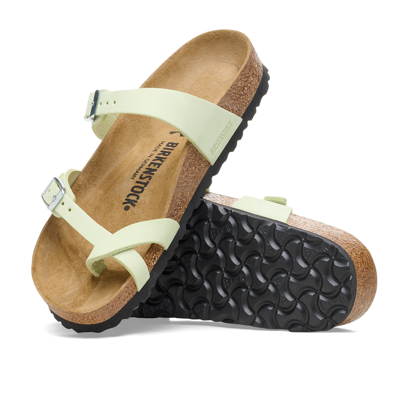 Birkenstock Mayari (Women) - Faded Lime Nubuck