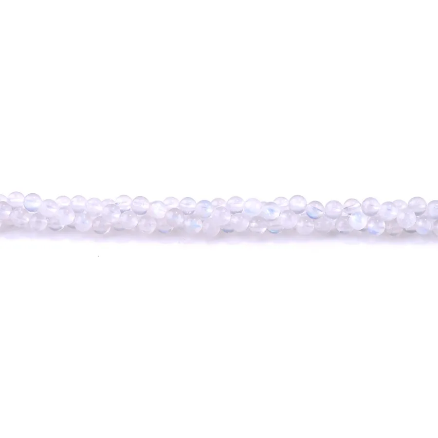 Blue Moonstone 6mm Round AAA Grade - 15-16 Inch