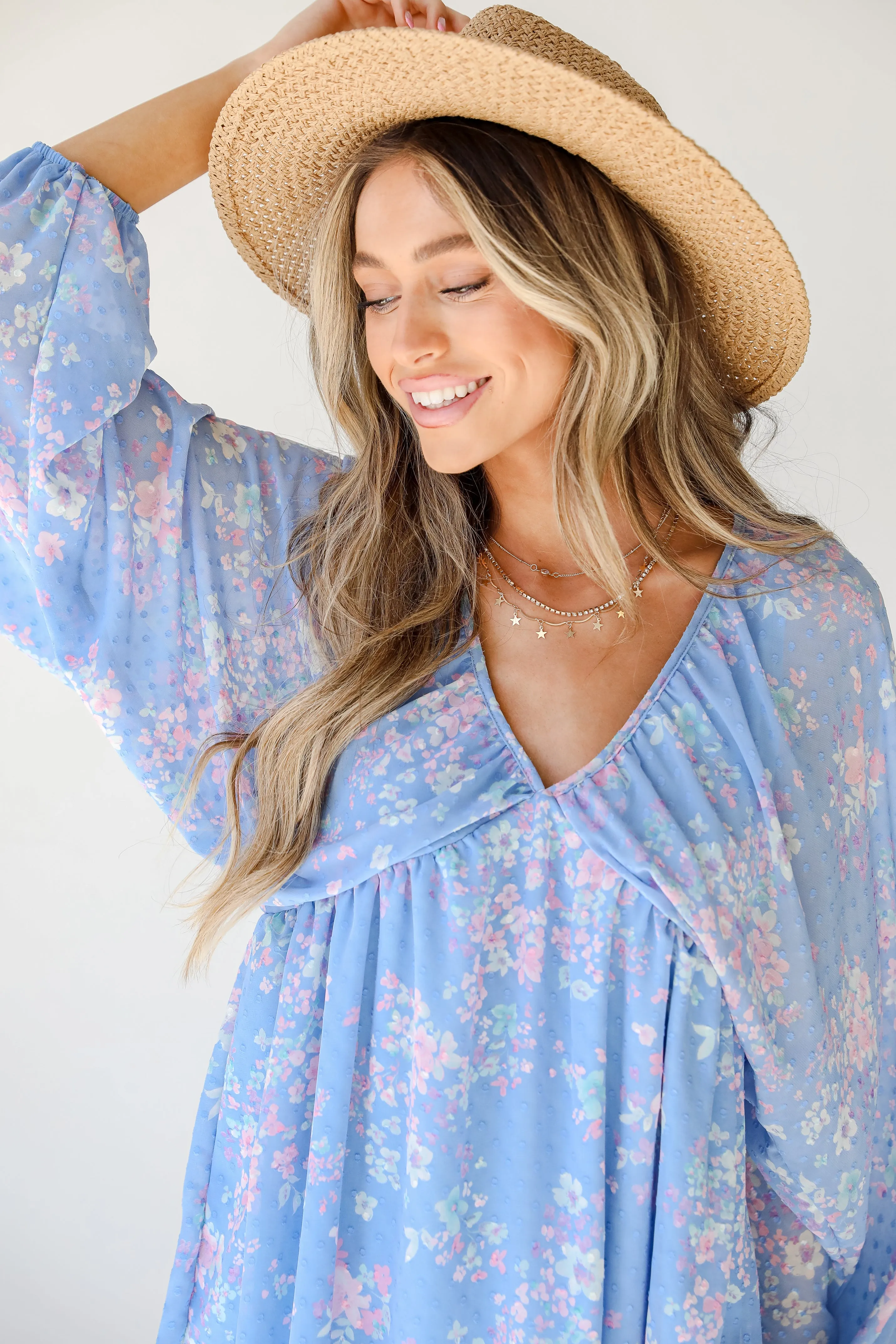 Boldly Blooming Floral Dress