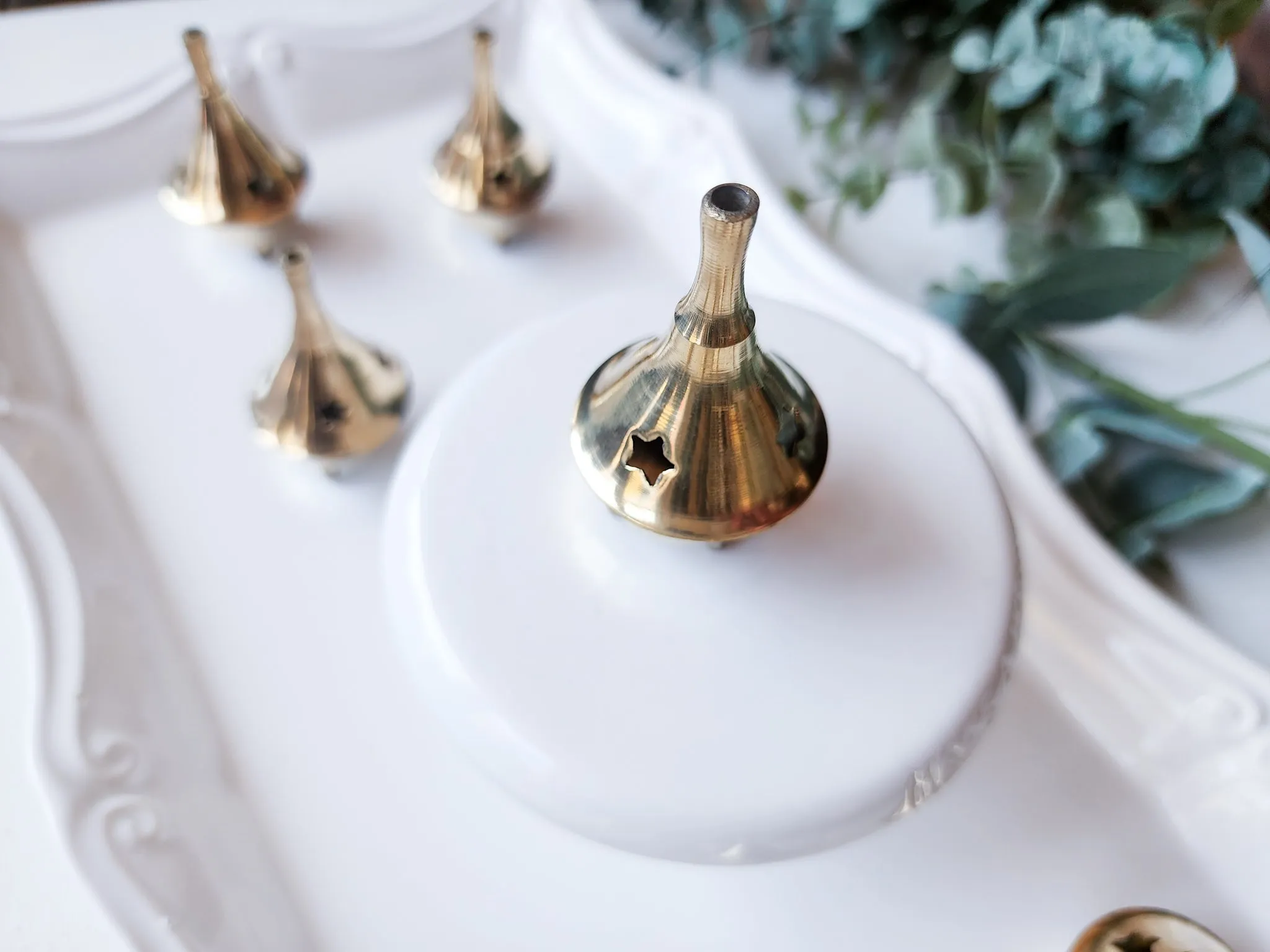 Brass Cone Burner with Lid || 2.5