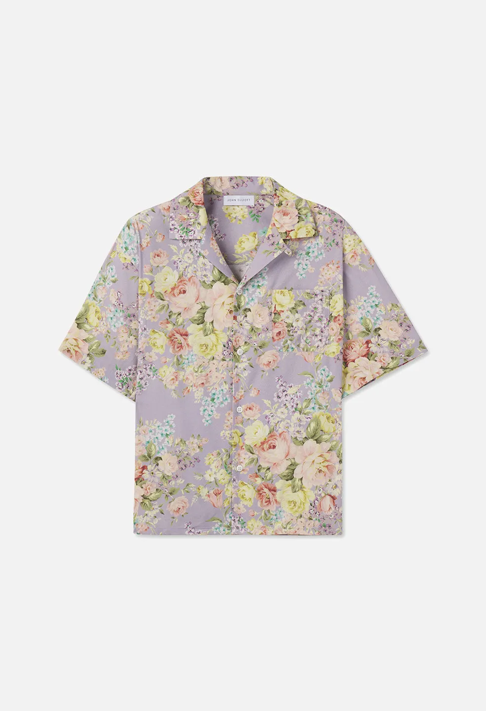 Camp Shirt / Lavender Tuscan Floral