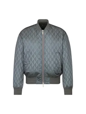 CD DIAMOND ZIPPERED BOMBER JACKET