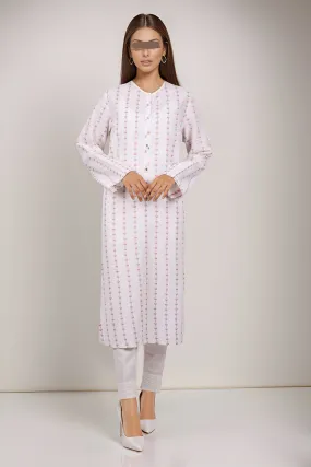 Cotton Jacquard Stitched 2 Piece (Shirt/Trouser)