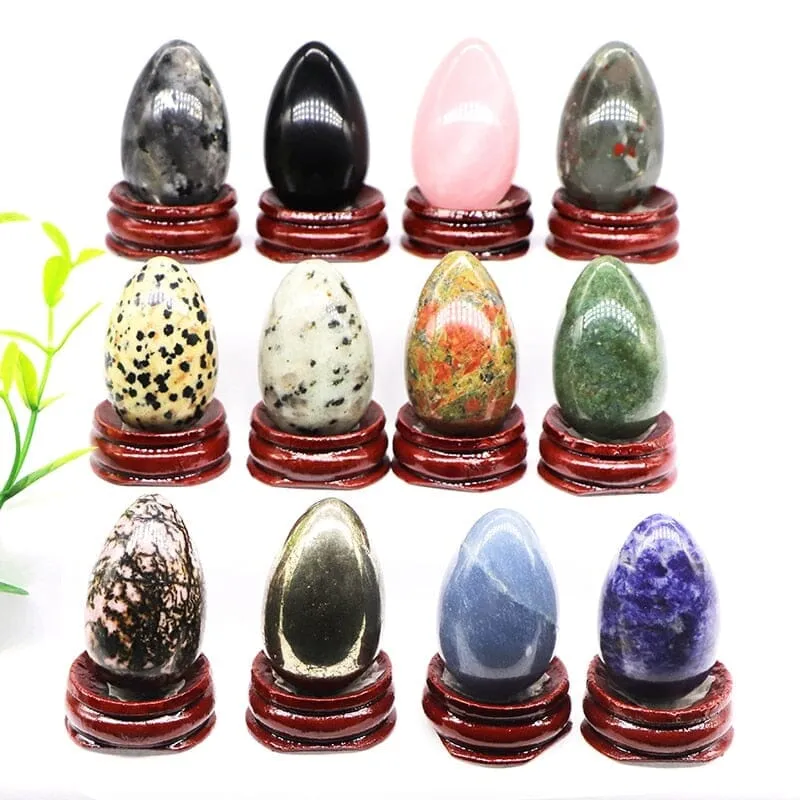 Crystal Stone Yoni Egg Kegel Exercise Vginal Balls Healing Massage