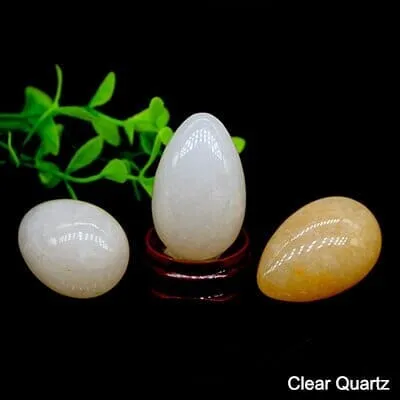 Crystal Stone Yoni Egg Kegel Exercise Vginal Balls Healing Massage