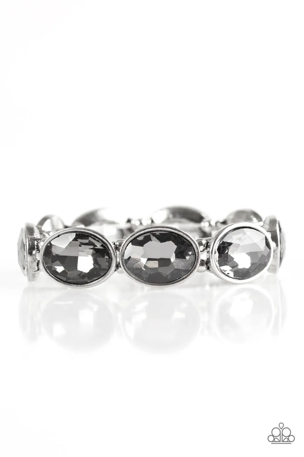 DIVA In Disguise - Silver Paparazzi Bracelet