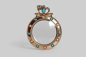 Edwardian Bow-Topped Locket