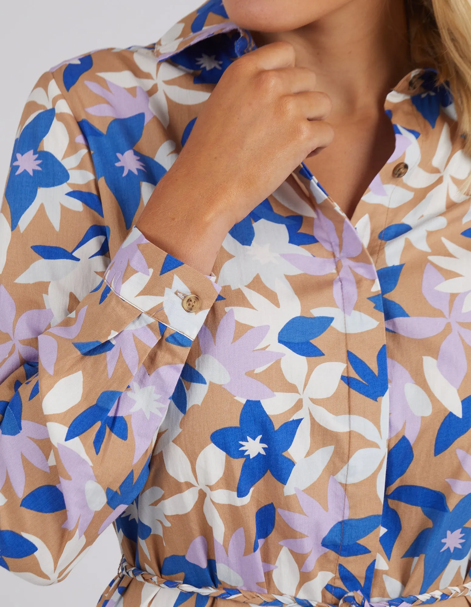 Elm - Maguerite Shirt Dress - Floral Print