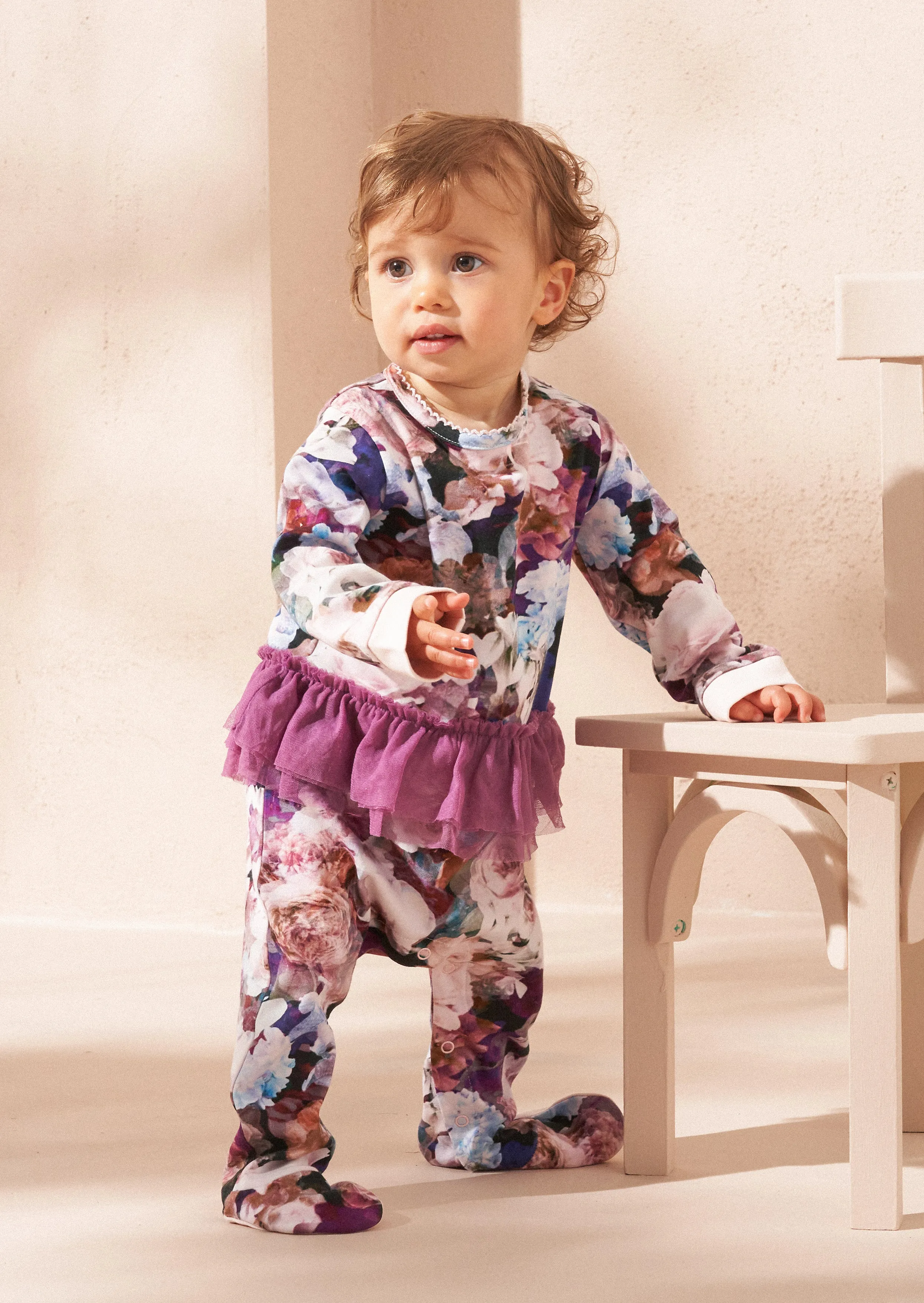 Fleur Floral Tutu Onesie