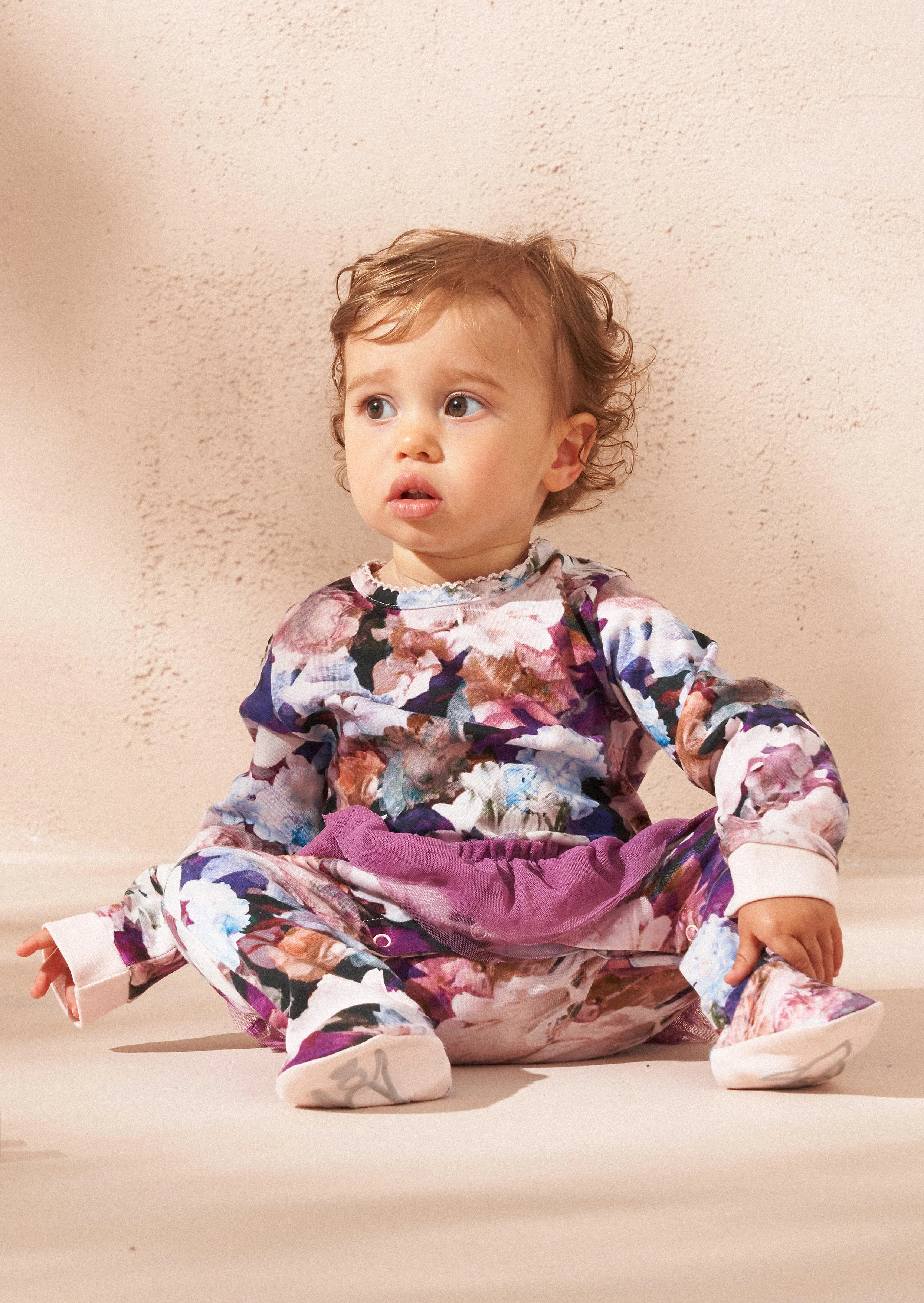 Fleur Floral Tutu Onesie