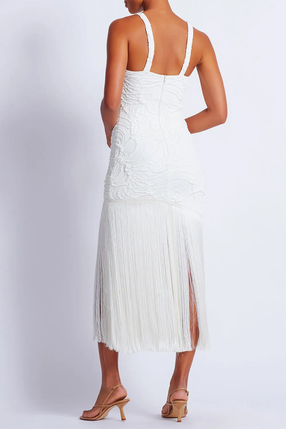 Fringe Maxi Dress