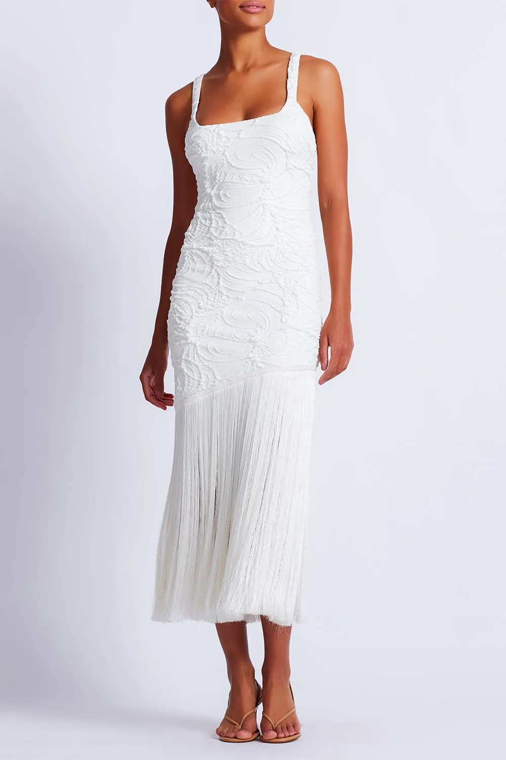 Fringe Maxi Dress