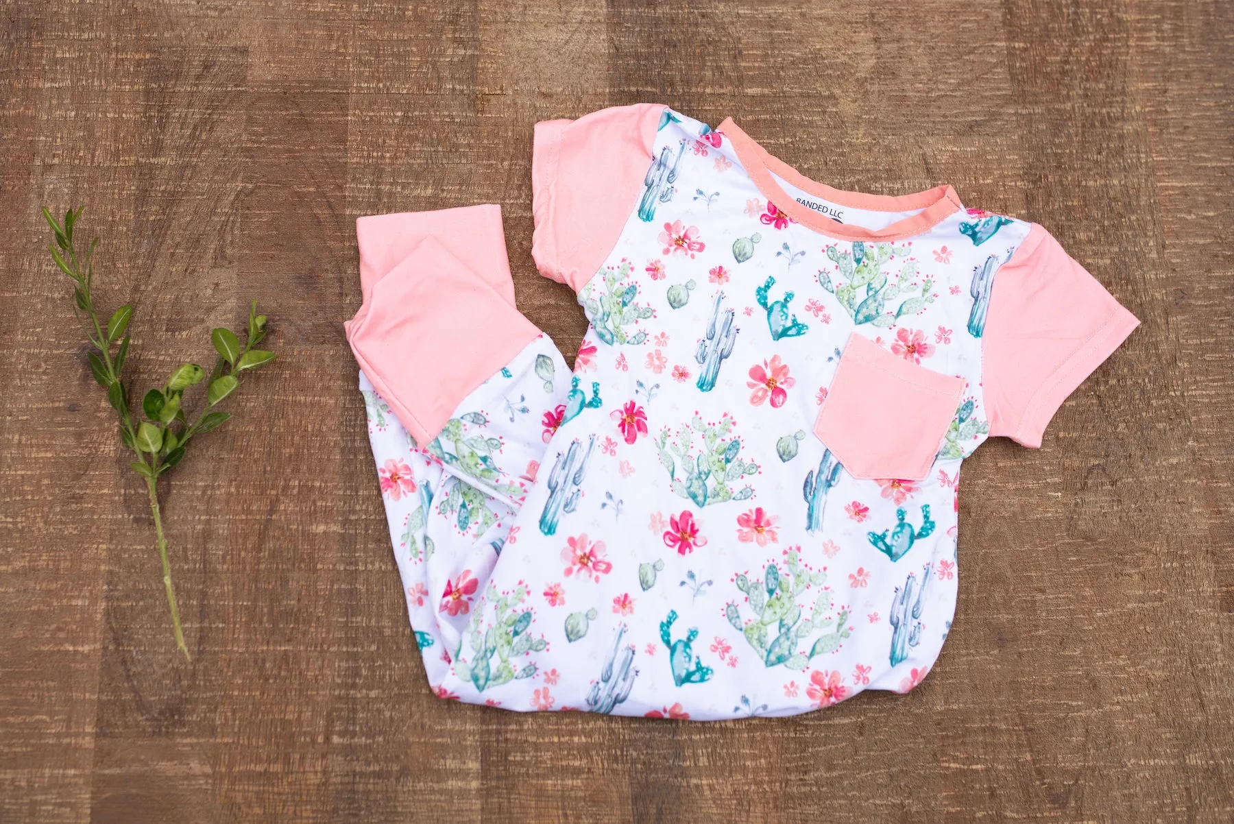 Garden Cactus Romper 6-12 Month