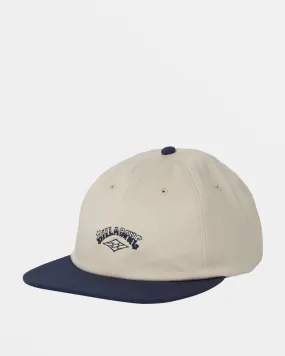 Global Arch Baseball Hat - Navy/Khaki