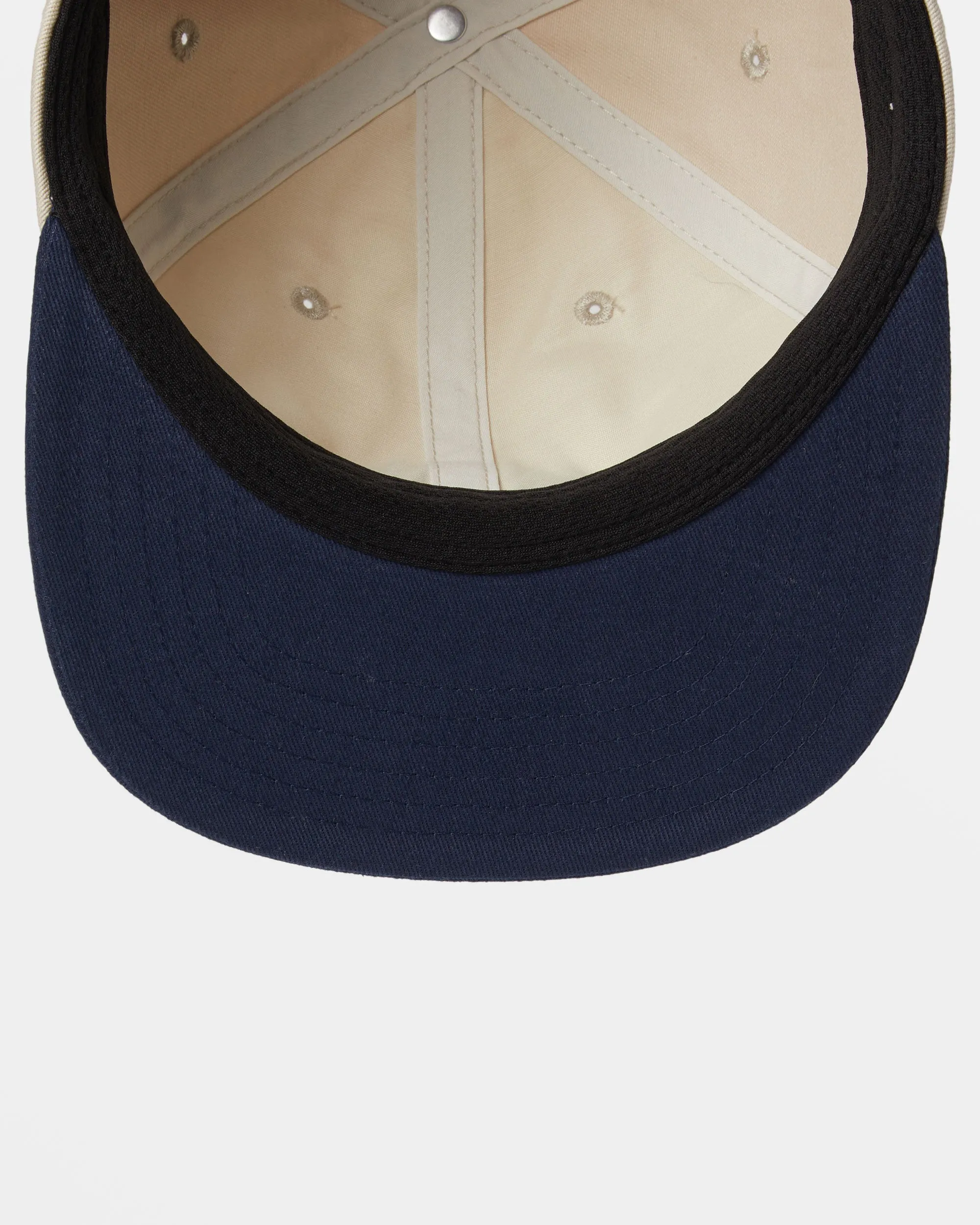 Global Arch Baseball Hat - Navy/Khaki