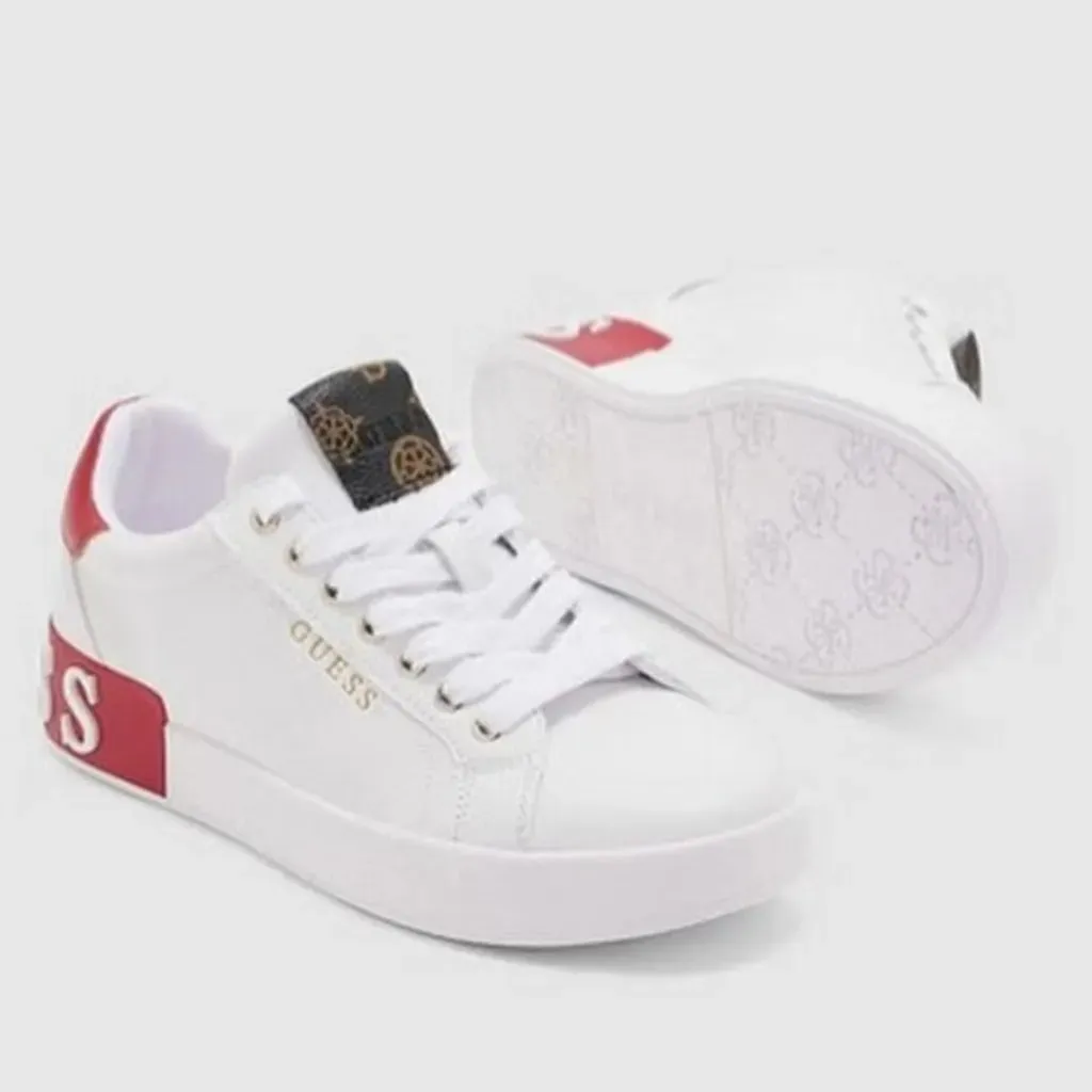 GUESS Corlan Sneaker Women - WHTRED