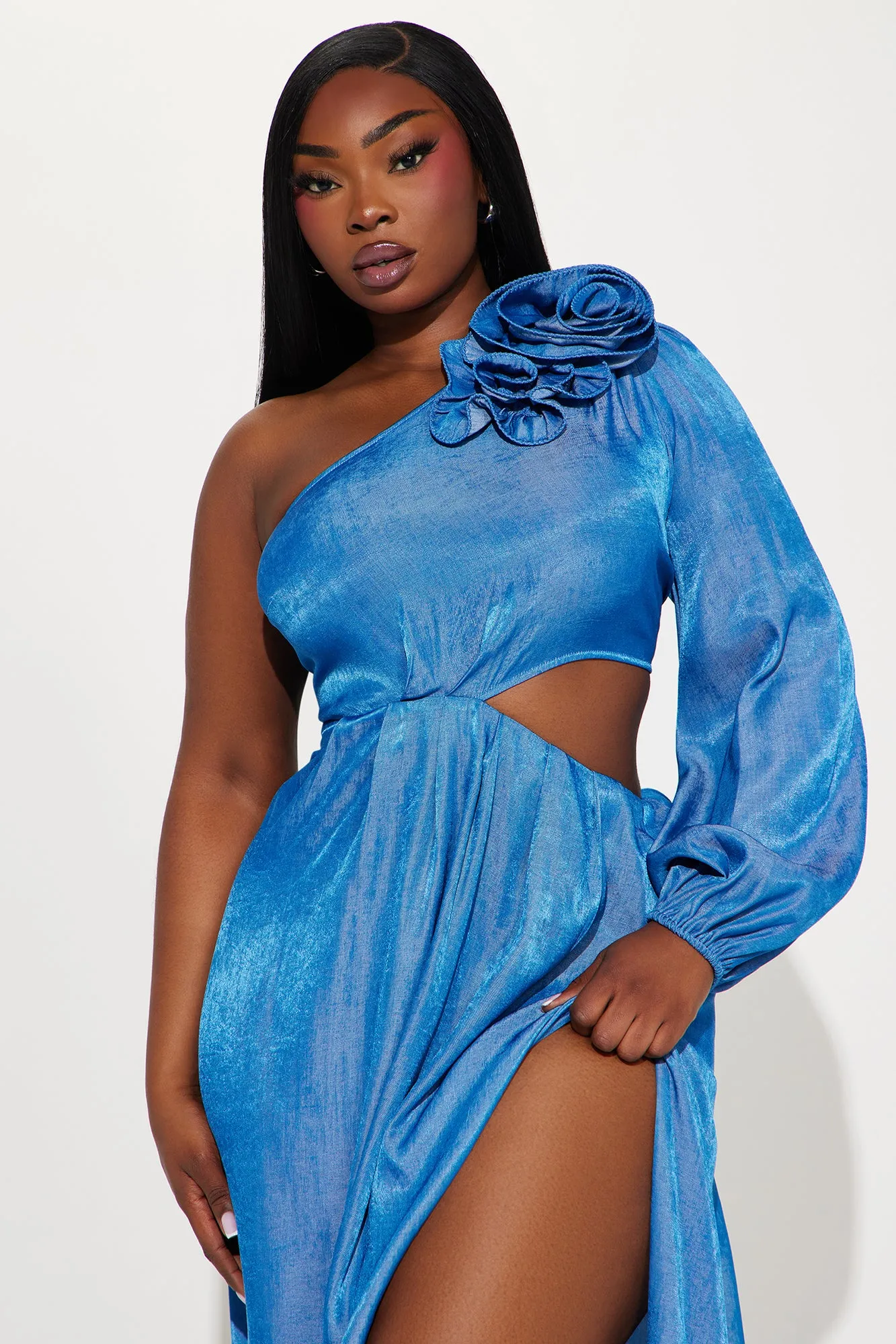 Heaven On Earth Maxi Dress - Blue