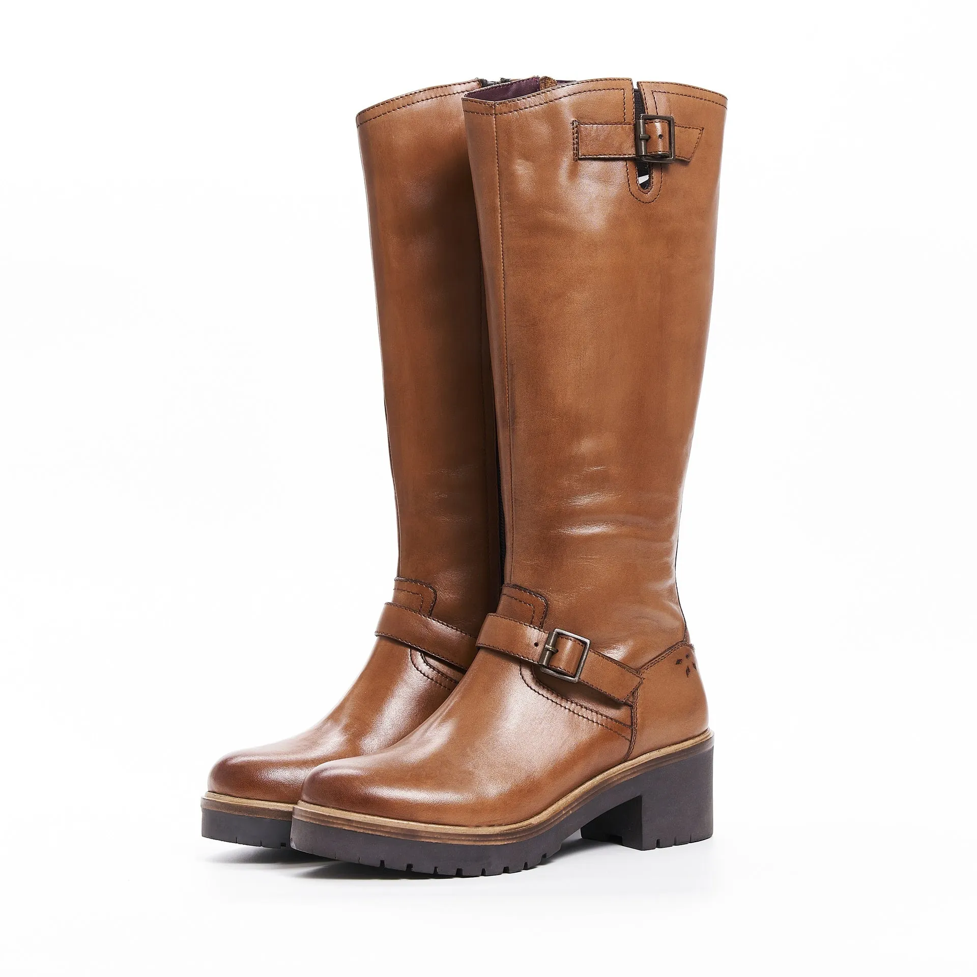 ISLA TAN KNEE HIGH BOOT