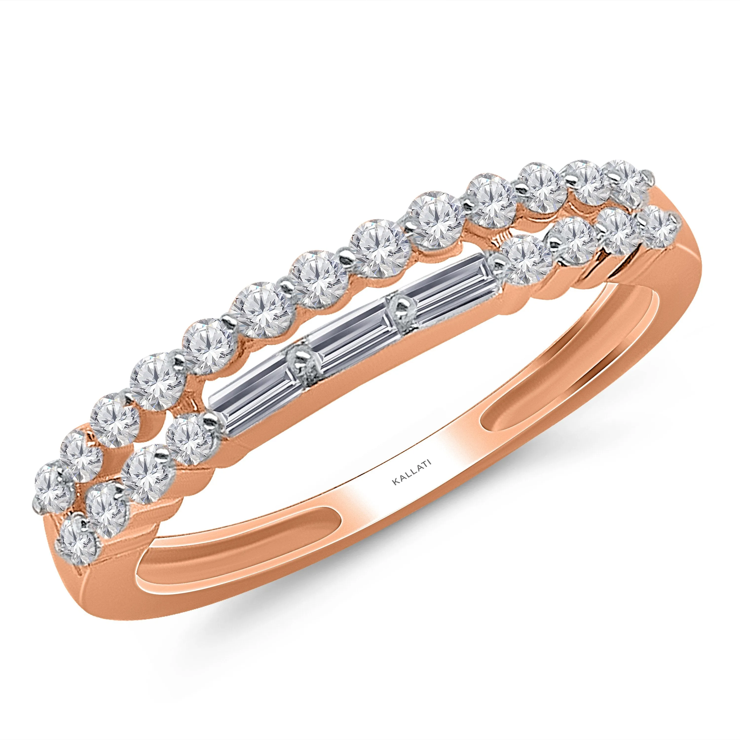 Kallati Eternal Ring in 14K Rose Gold