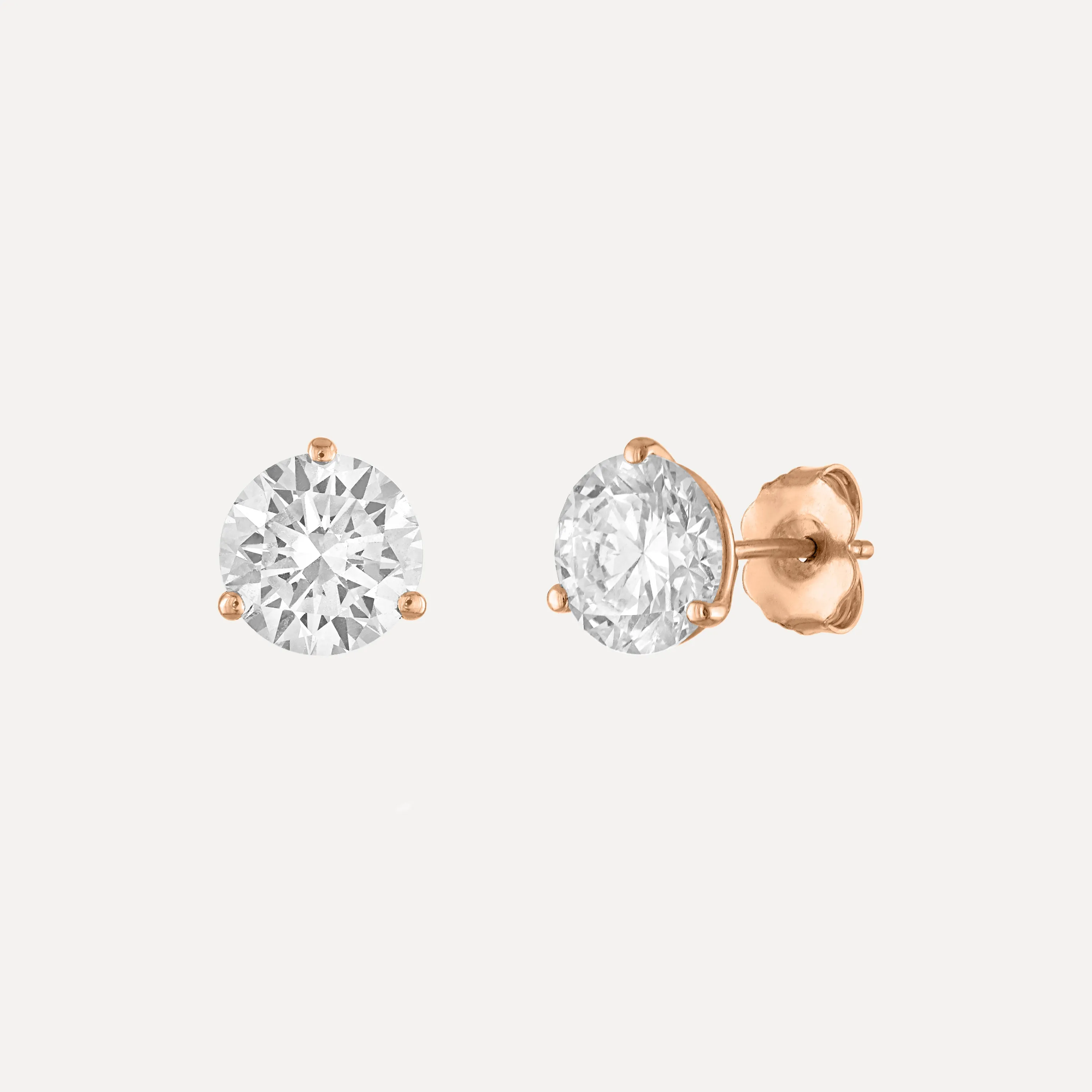 Lab-Grown Diamond Stud Earrings