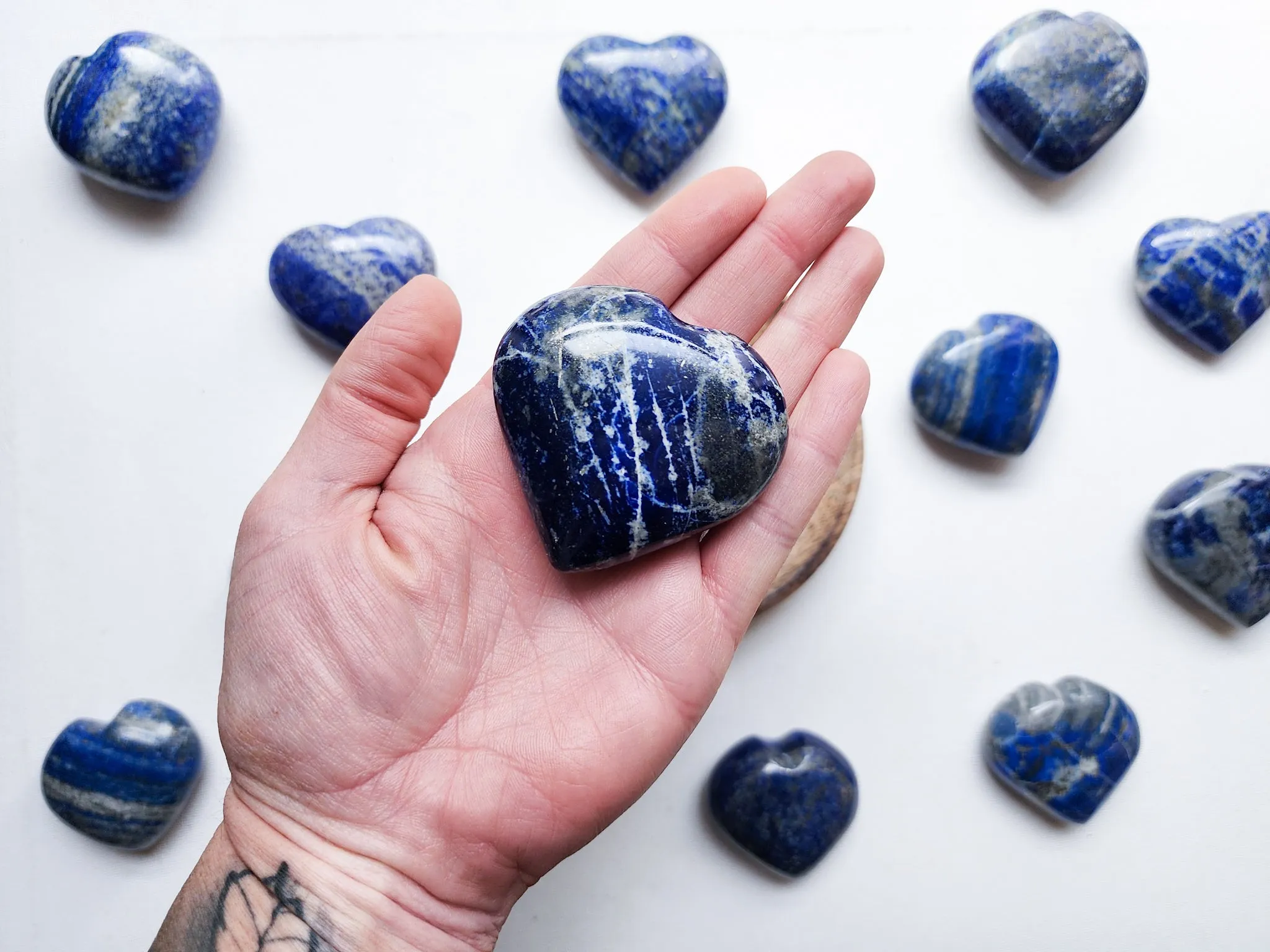 Lapis Lazuli Heart