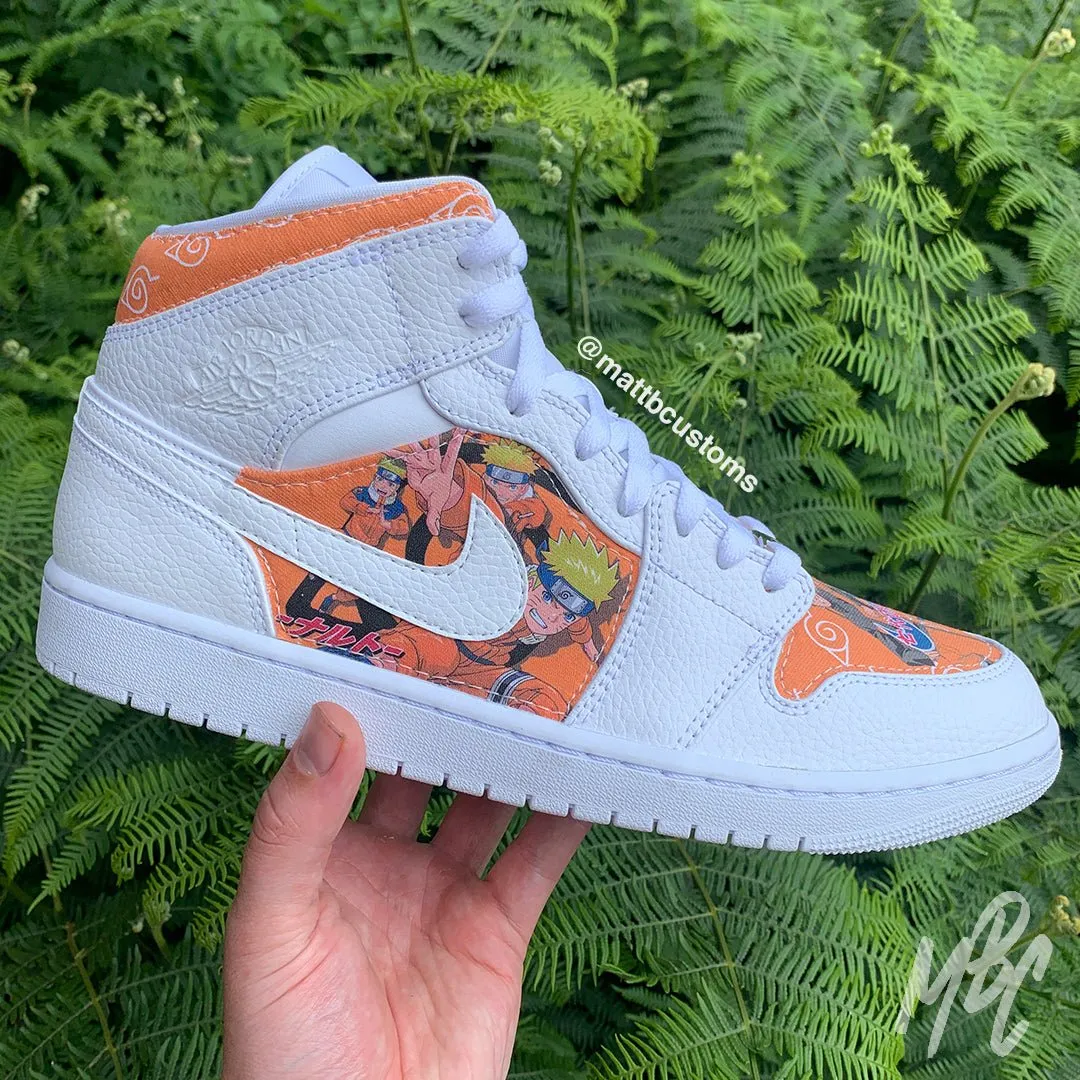 Legend of Strong Wind (Cut & Sew) - Jordan 1 Mid Custom