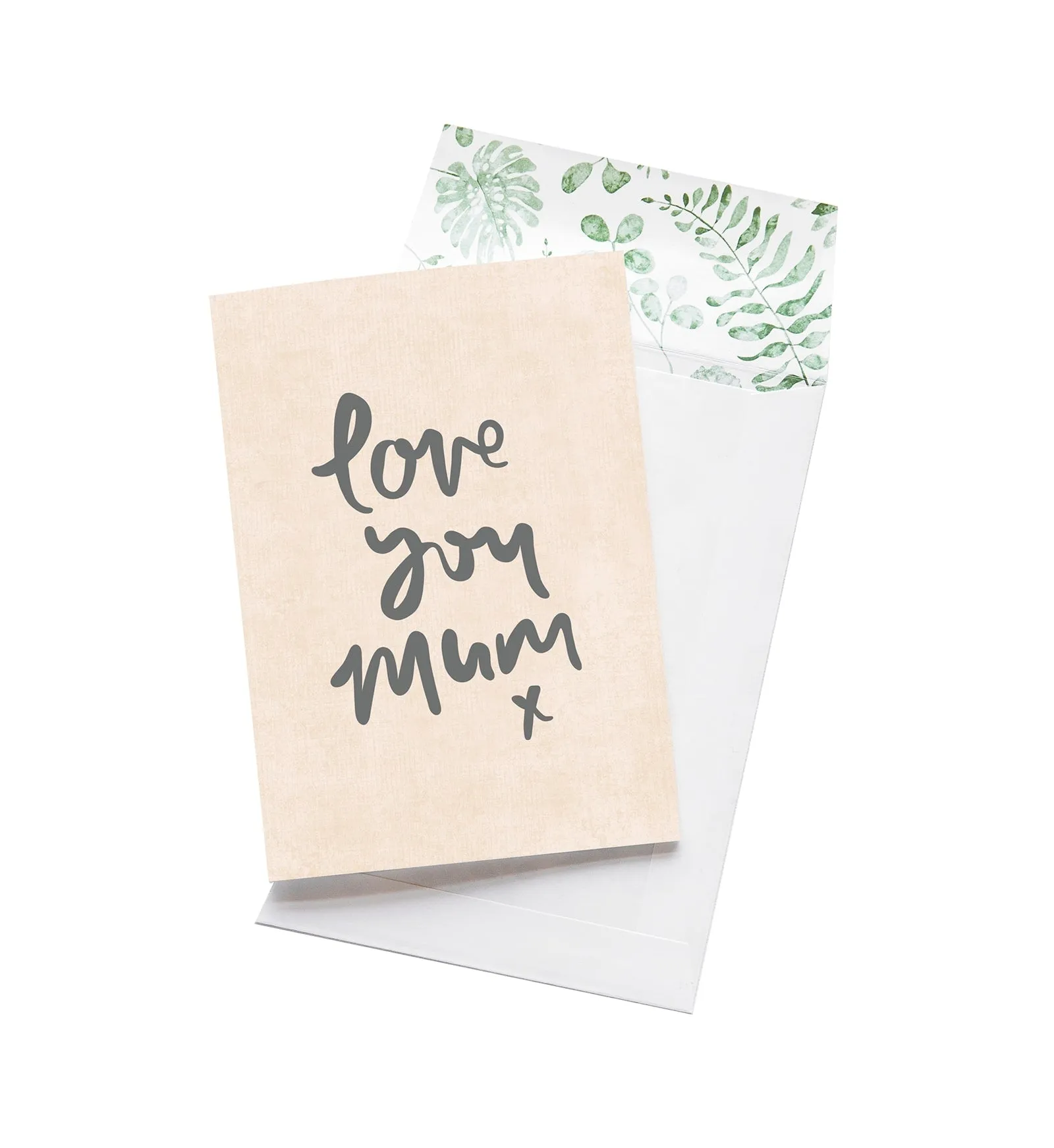 Love you mum GREETING CARD