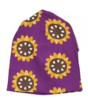 Maxomorra Garden Sunflower Doll Cotton Hat