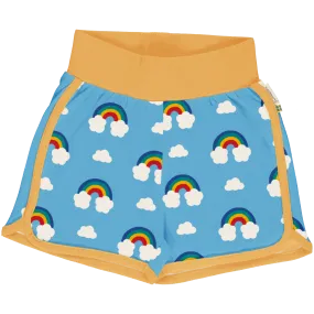 Maxomorra Rainbow Organic Cotton Jersey Runner Shorts