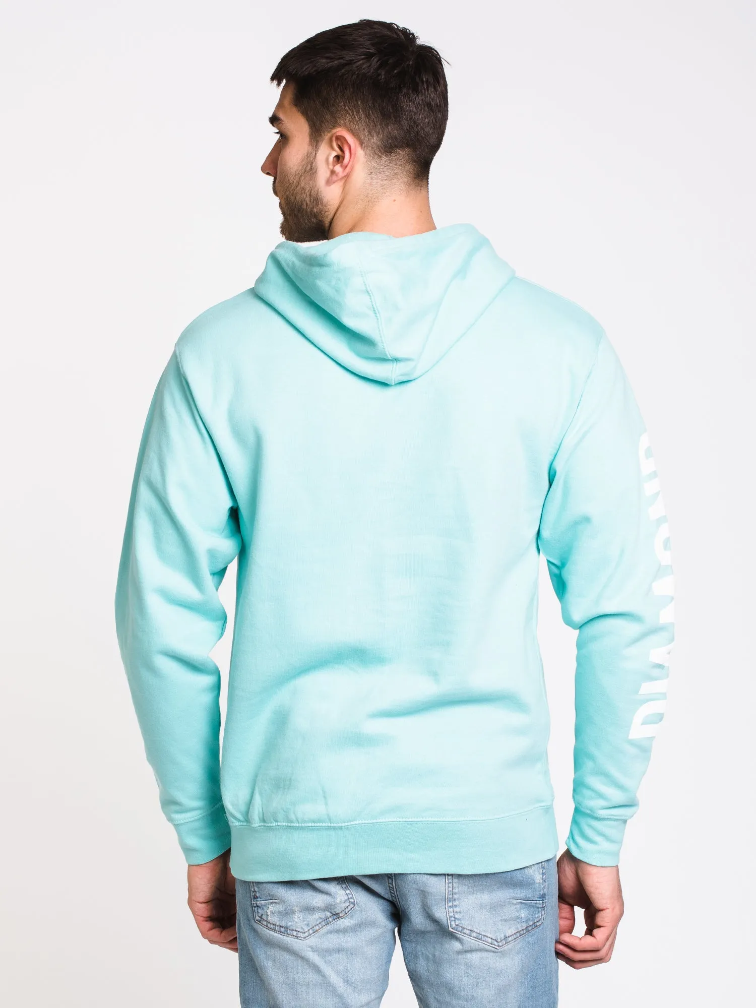 MENS BRILLIANT PULLOVER HOODIE- MINT - CLEARANCE