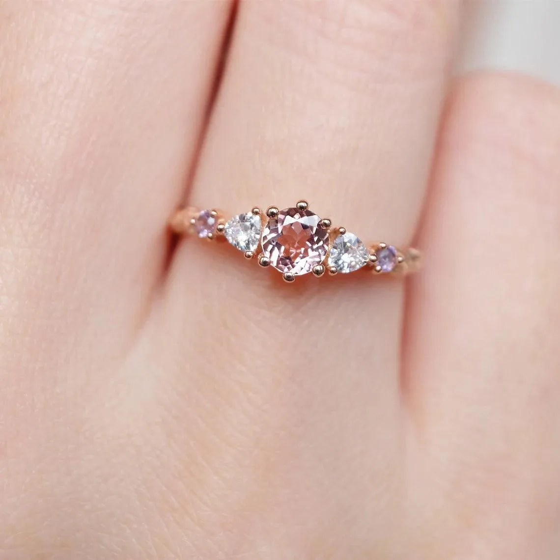 Morganite Ring Aimi