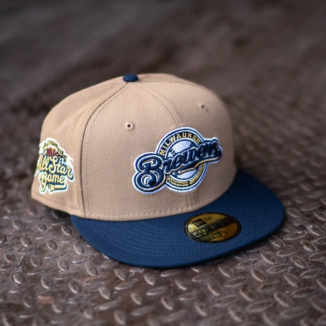 New Era Milwaukee Brewers 2002 ASG Green UV (Khaki/Navy)