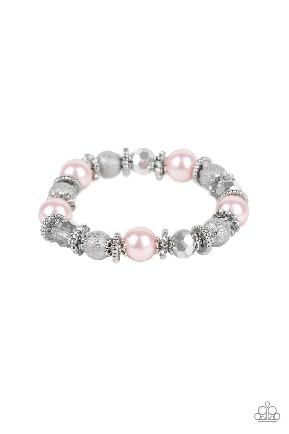 Paparazzi Sparking Conversation - Pink Bracelet