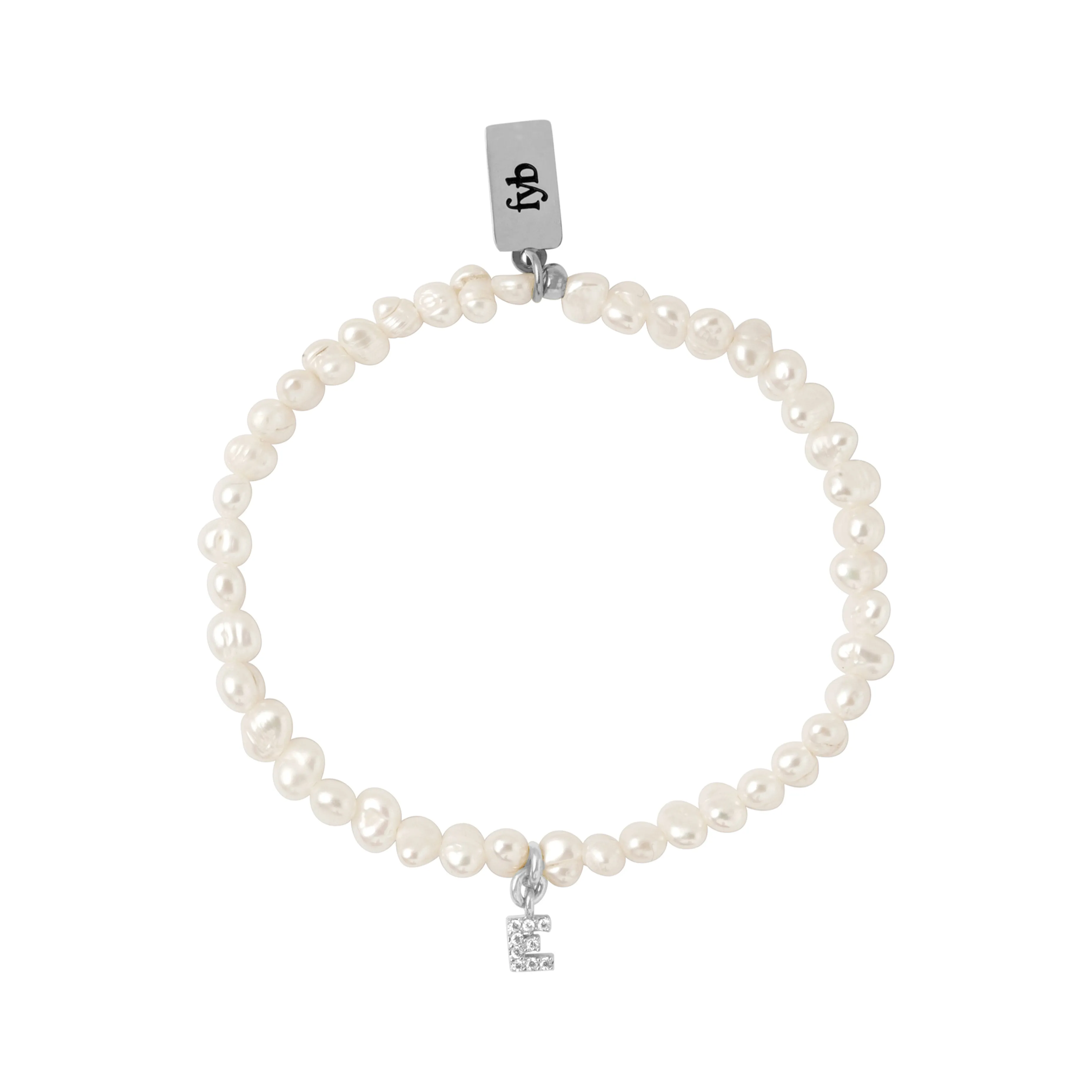 PEARL IDENTITY BRACELET SILVER