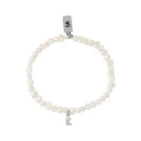 PEARL IDENTITY BRACELET SILVER