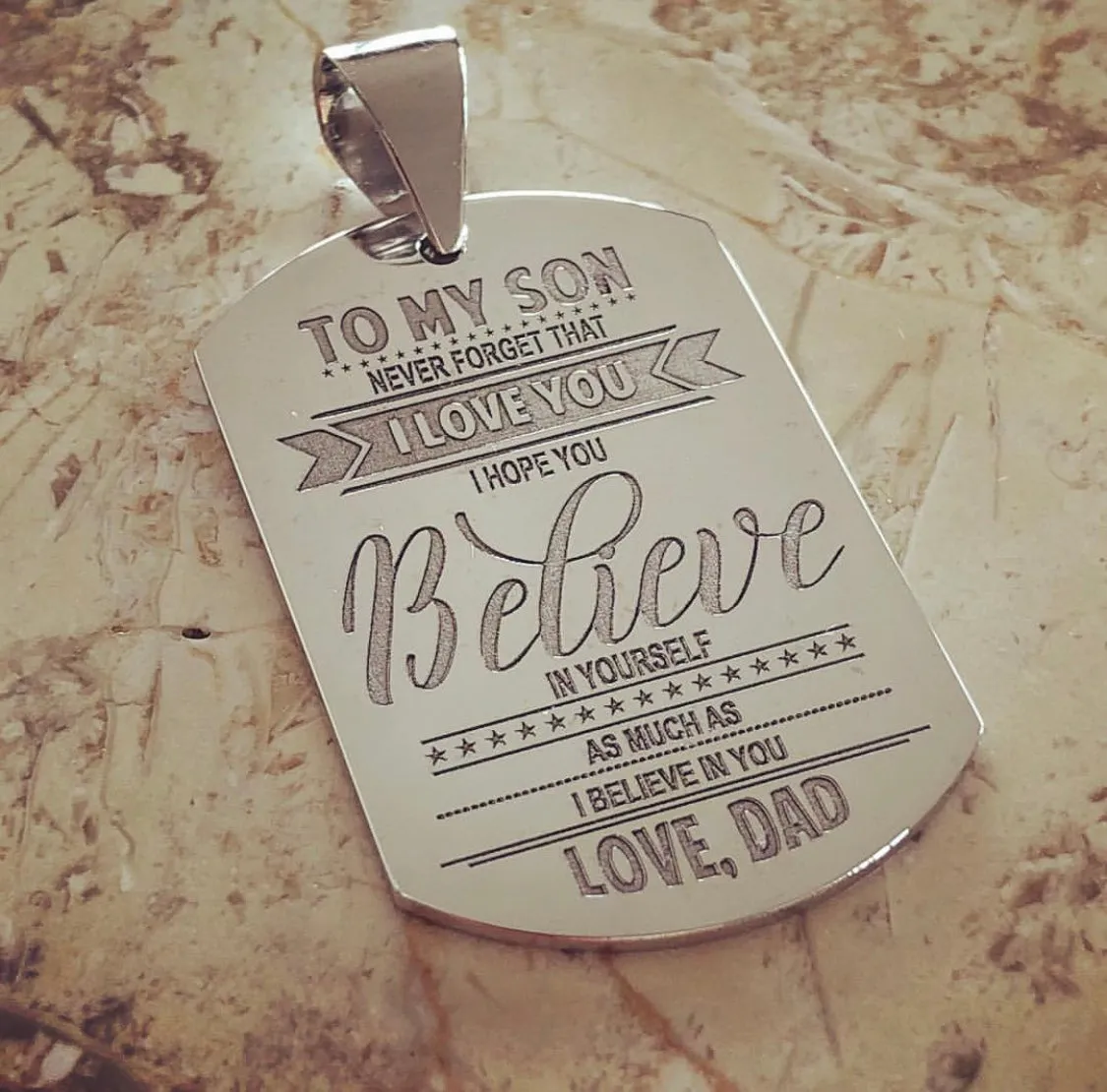 Personalized pendant